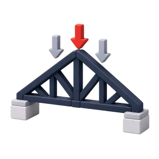 Illustration zum Vorteil: Tragwerk vom Meister.