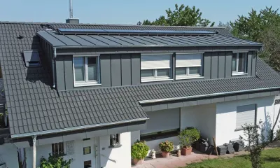 Dachgaube an einem Wohnhaus, gebaut von Zimmerei Kappler