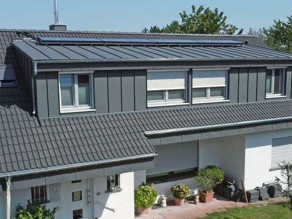 Dachgaube an einem Wohnhaus, gebaut von Zimmerei Kappler