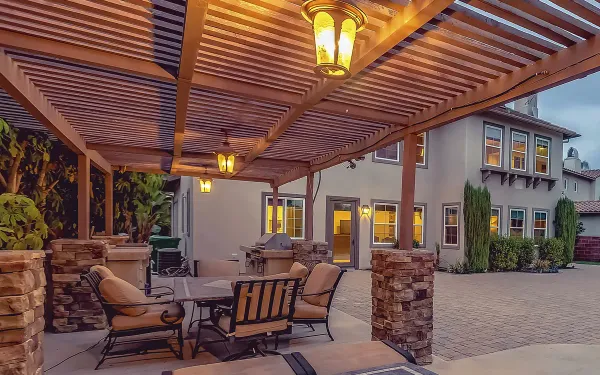 Referenzprojekt Zimmerei Kappler: Garten-Pergola in Individueller Entwurf